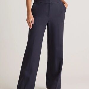 Quince Women's Ponte Navy Pants